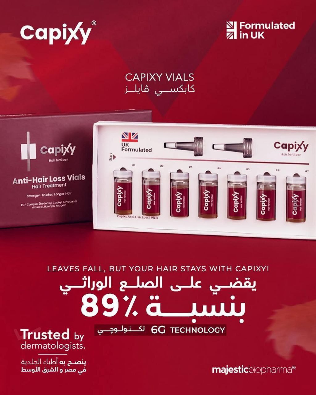 Capixy Vials أمبولات علاج التساقط