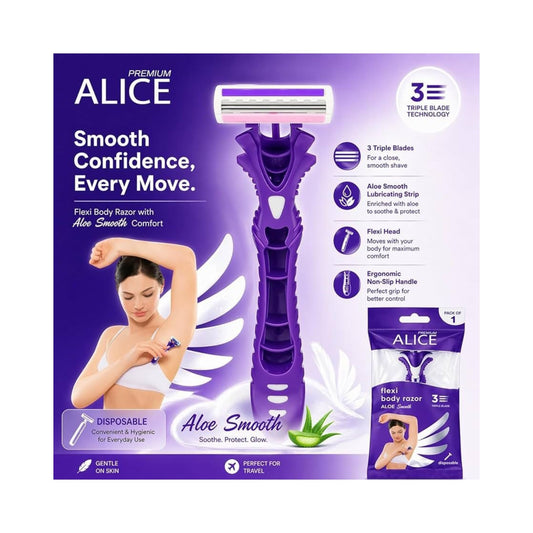Alice Body Razor - 1Pc أليس ماكينة حلاقة نسائية