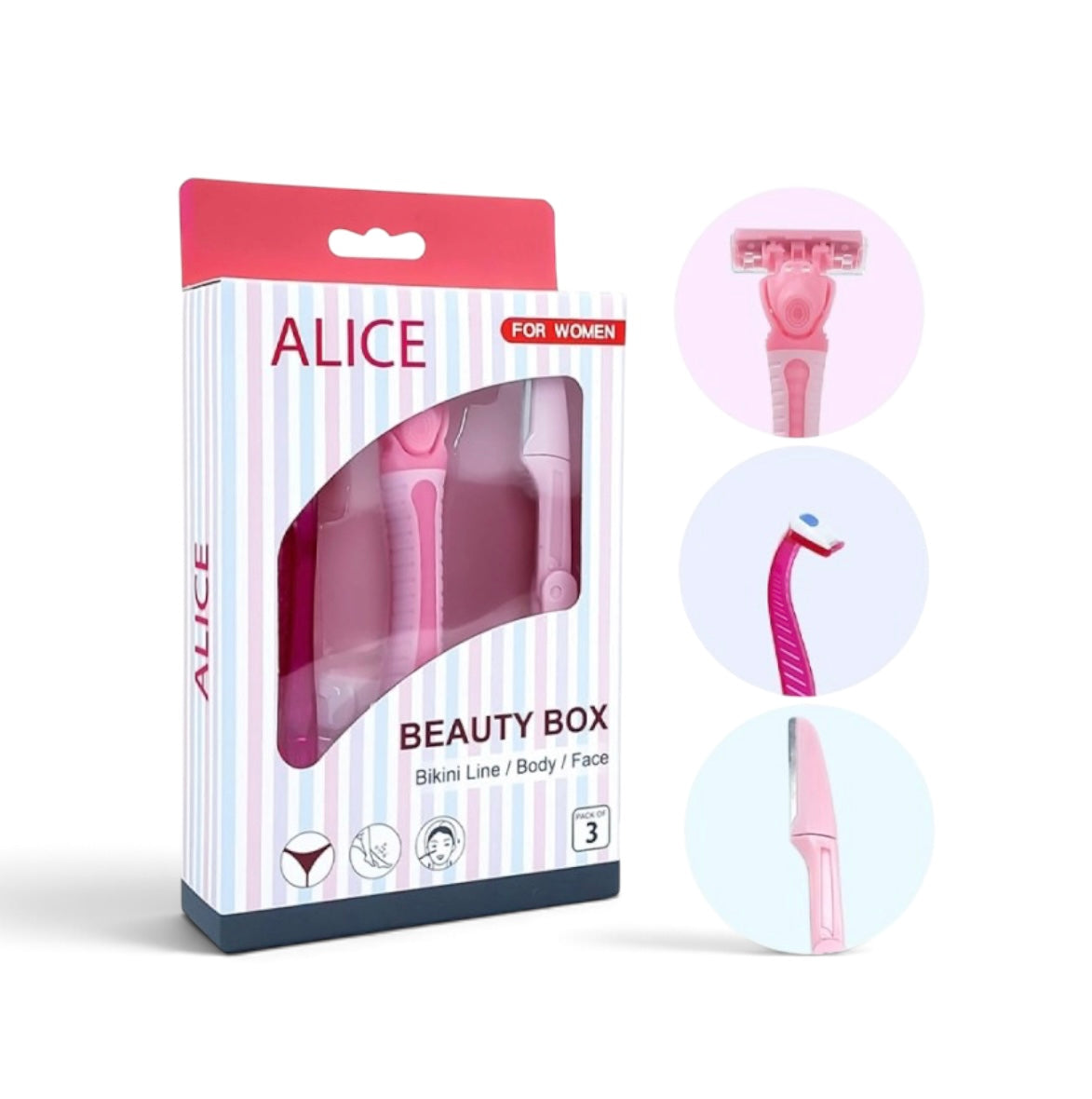 Alice Beauty Box مجموعة شفرات أليس