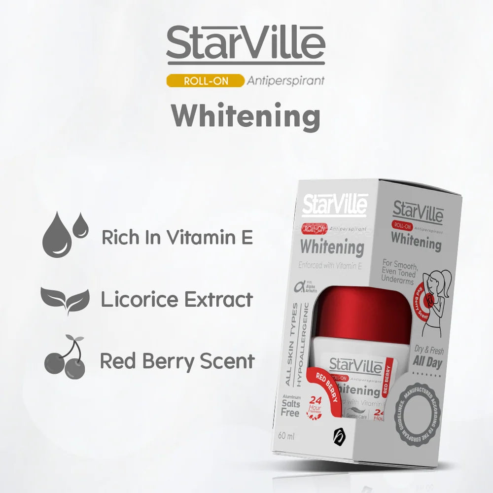 Starville Deodorant- Red Berry رول اون