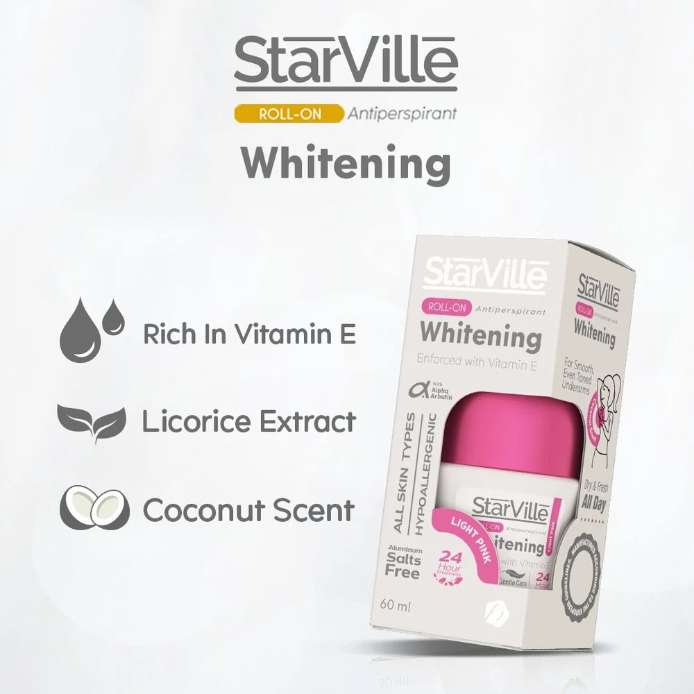 Starville Deodorant - Light Pink رول اون
