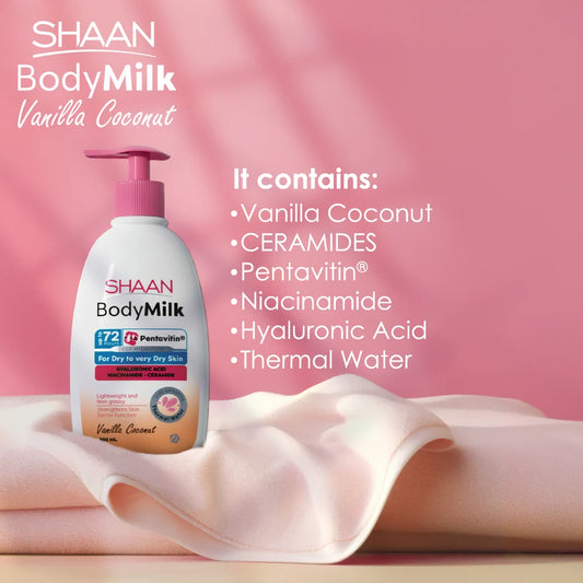 Shaan Body milk - Vanilla Coconut