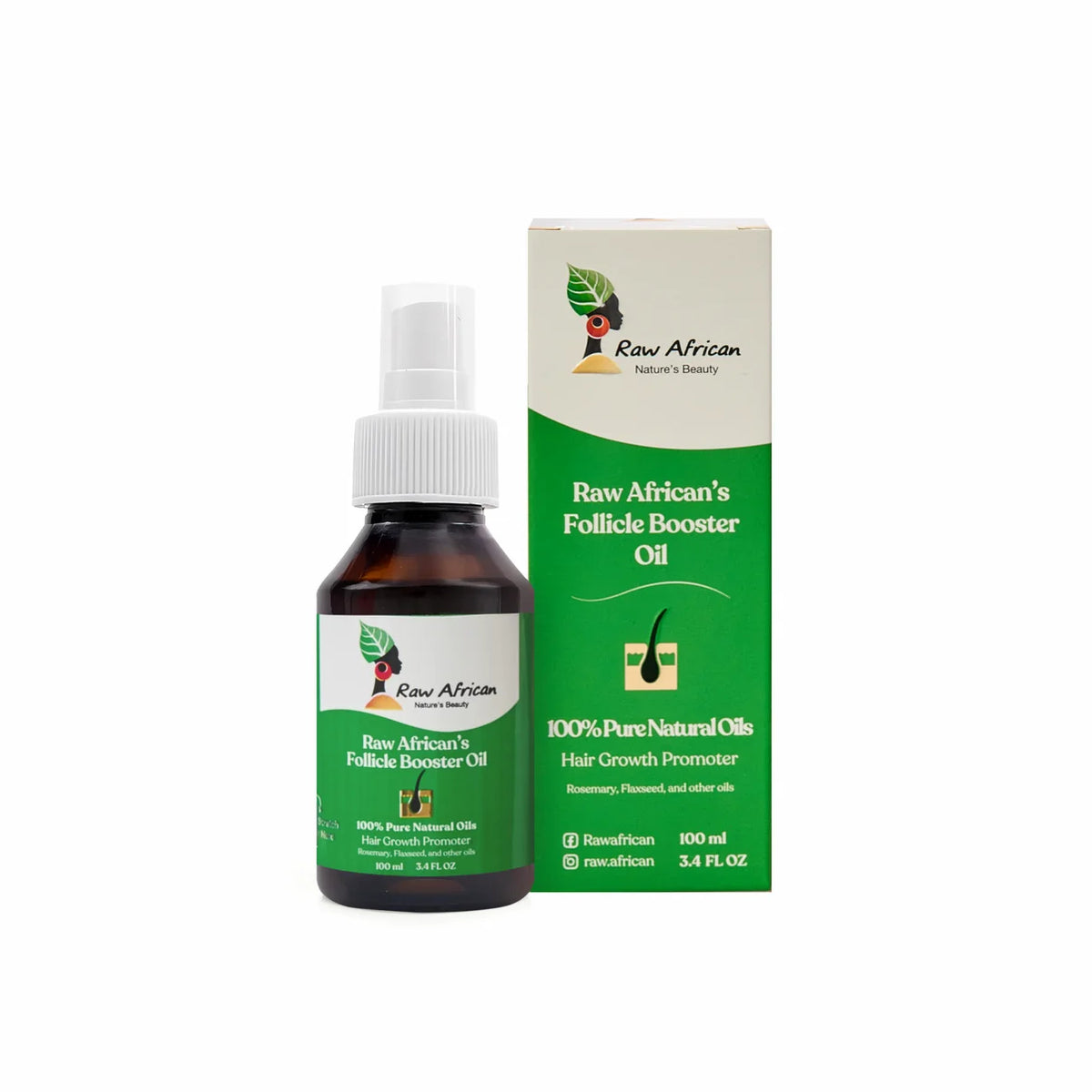 Raw African Follicle Booster محفز نمو بصيلات الشعر
