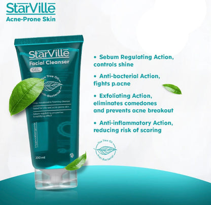 Starville Facial Cleanser للبشرة الدهنية و المختلطة