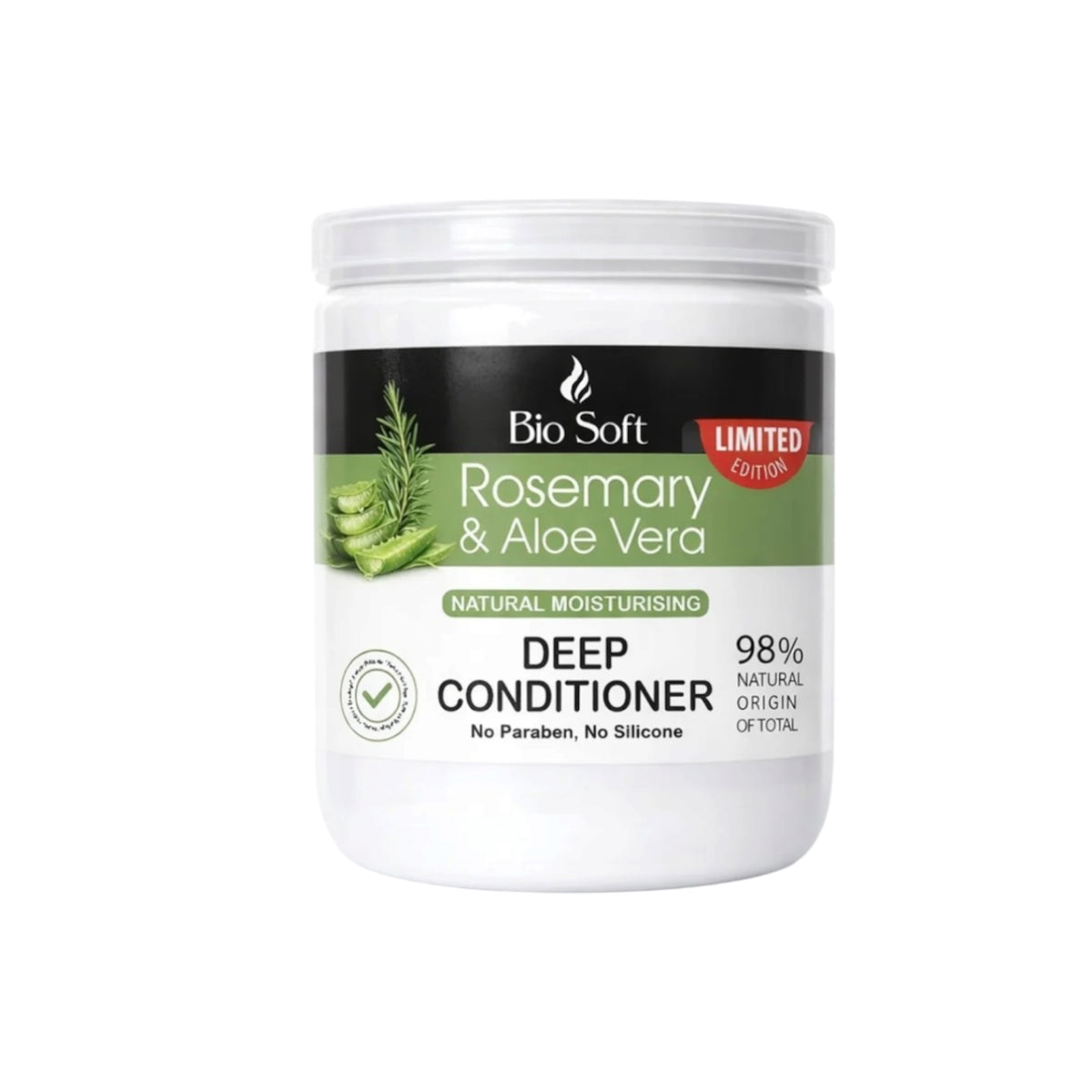 Bio Soft - Rosemary &Aloe Vera حمام كريم