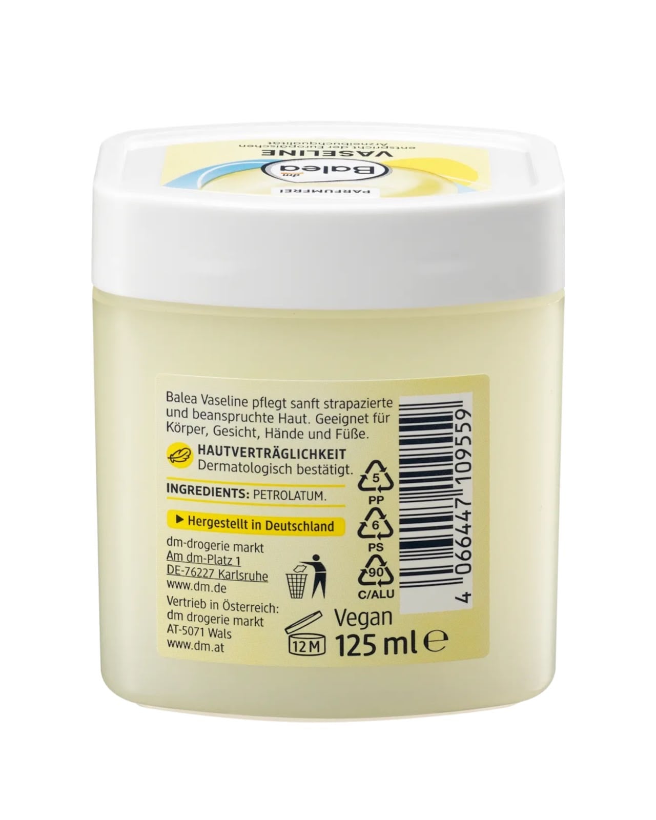 Balea Vaseline - 125 ml