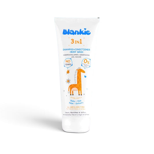 Blankie 3 in 1 شامبو و بلسم و غسول للجسم