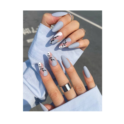 Shein Nails 24PCs أظافر
