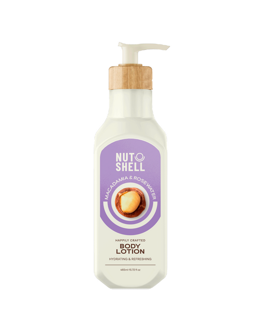Nutshell Body Lotion بالمكاديميا و ماء الورد