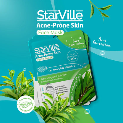 Starville Face Mask زيت شجرة الشاي
