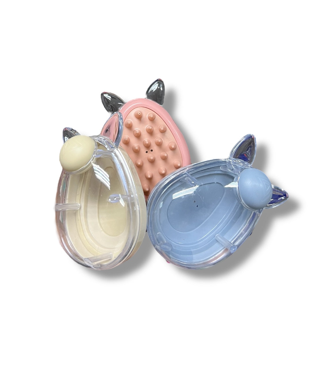 Scalp Massager فرشاة مساچ و خزان للشامبو