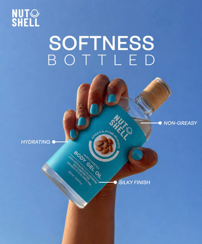 Nutshell Body Gel Oil بالأرجان و الرمان