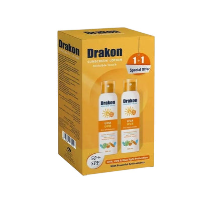 Drakon Sunscreen Lotion صن سكرين لوشن 1+1