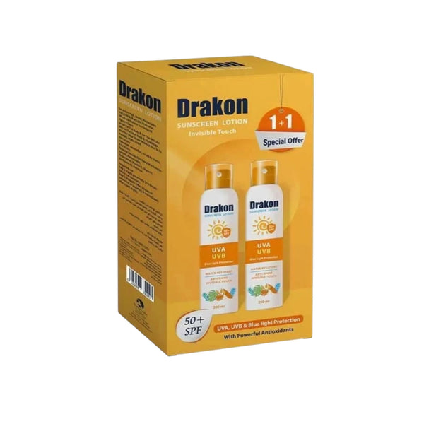Drakon Sunscreen Lotion صن سكرين لوشن 1+1