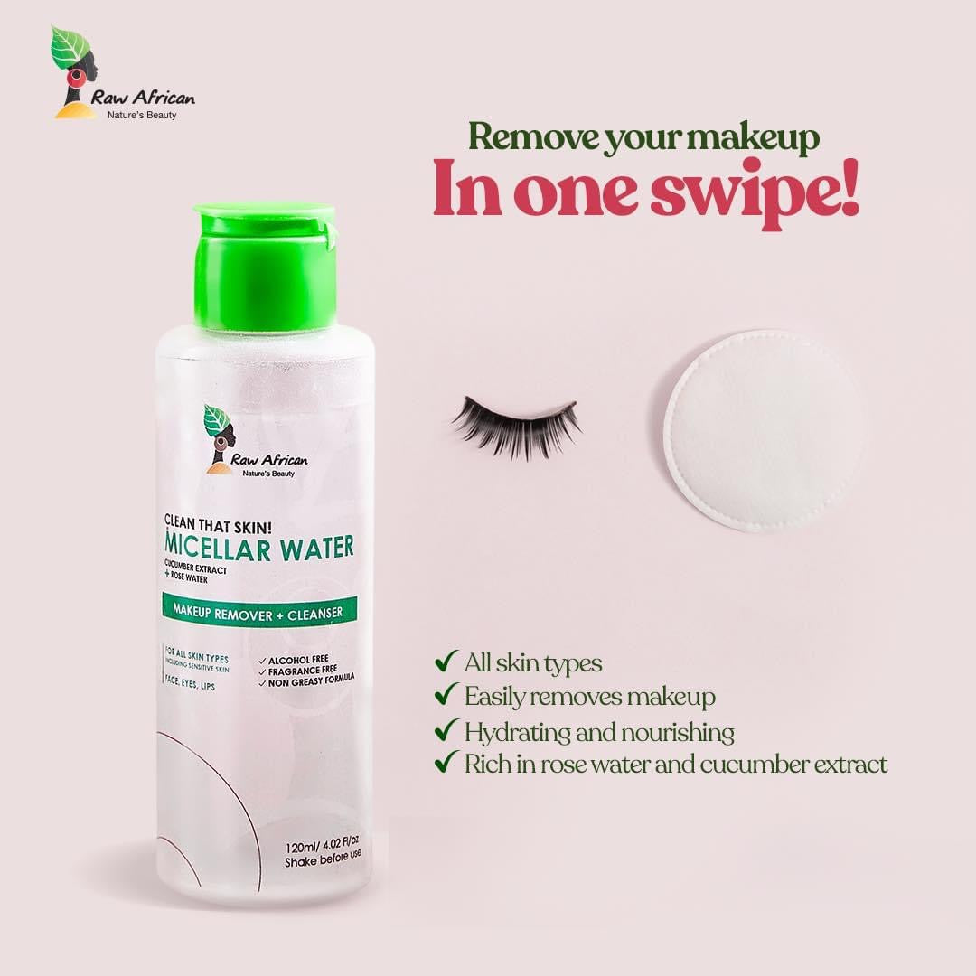 Raw African Micellar Water 120ml