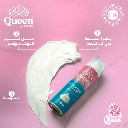 Queen By Lord shaving Foam