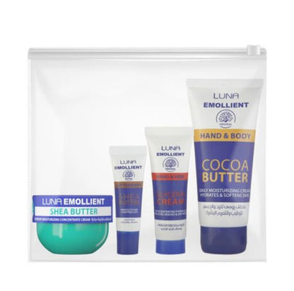 Luna Emollient Pack مجموعة لونا ٤*١