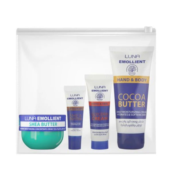 Luna Emollient Pack مجموعة لونا ٤*١