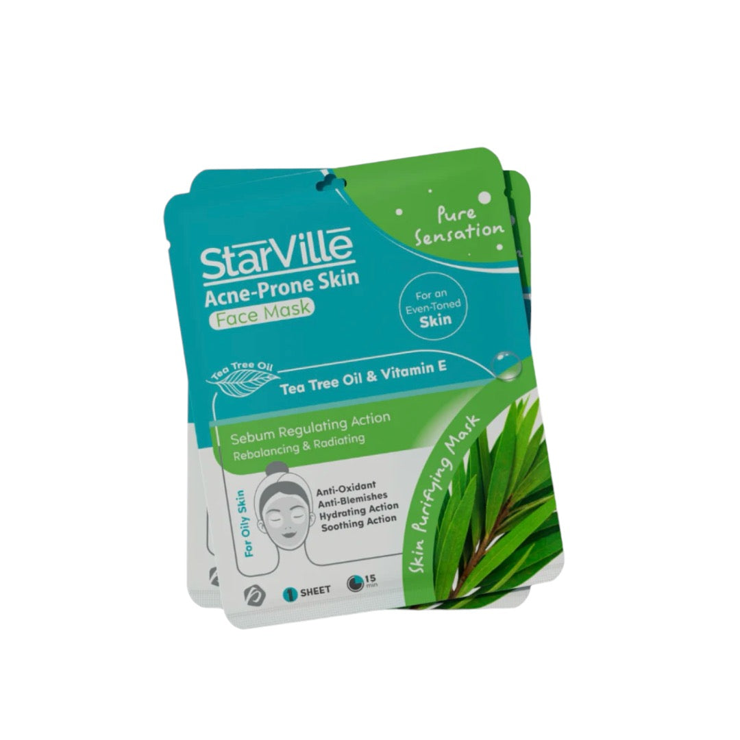 Starville Face Mask زيت شجرة الشاي