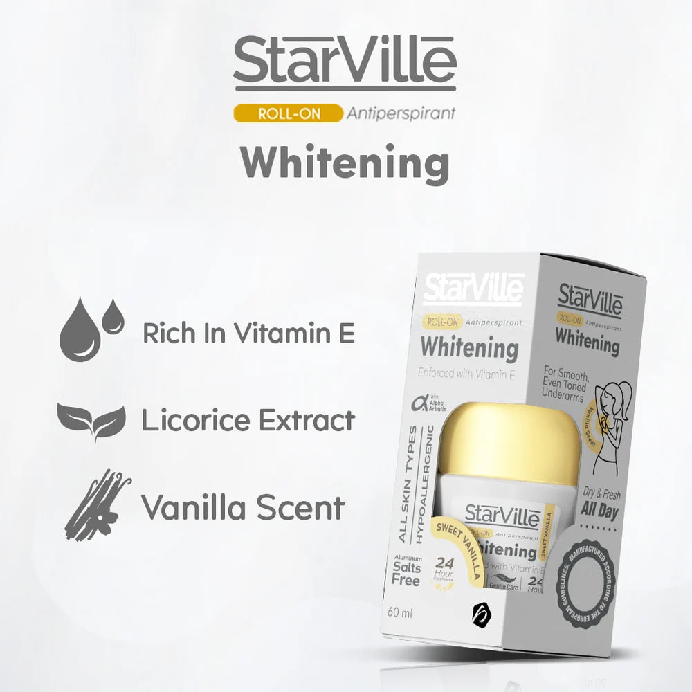 Starville Deodorant- Sweet Vanilla رول اون