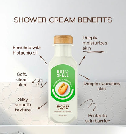 Nutshell Shower Gel بالفستق و الماغنوليا