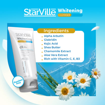 Starville Whitening Cleanser غسول التفتيح