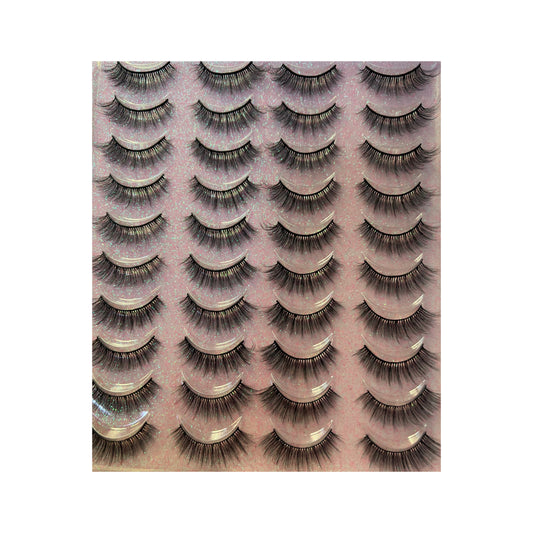 Shein Lashes ٢٠ زوج رموش شي إن