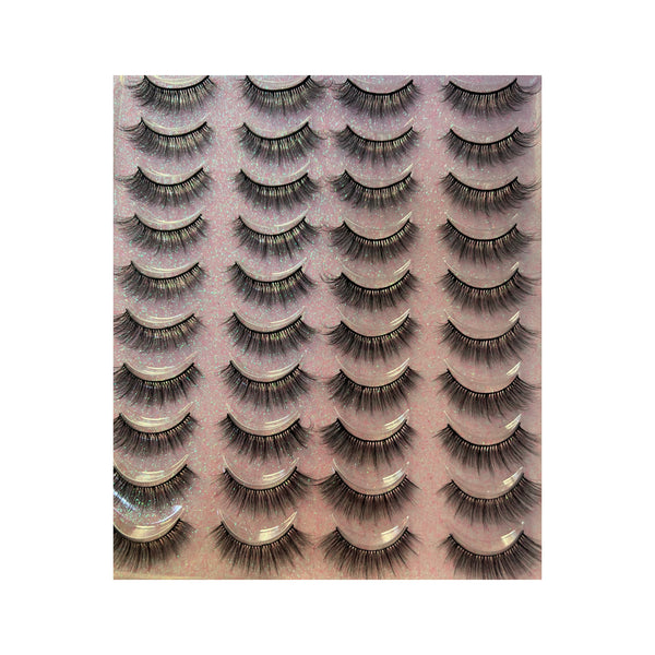 Shein Lashes ٢٠ زوج رموش شي إن